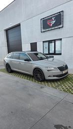Skoda Superb Sportline 2.0 DSG Full Option, Autos, Euro 6, Carnet d'entretien, Noir, 5 portes