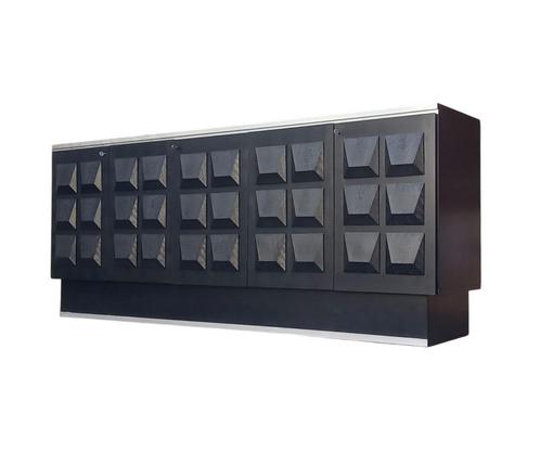 Vintage dressoir Brutalist dressoir „Diamond” uit Coene jare, Huis en Inrichting, Woonaccessoires | Overige, Zo goed als nieuw