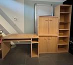 Boekenkast, 2 kastjes en een bureau, Ophalen, Gebruikt