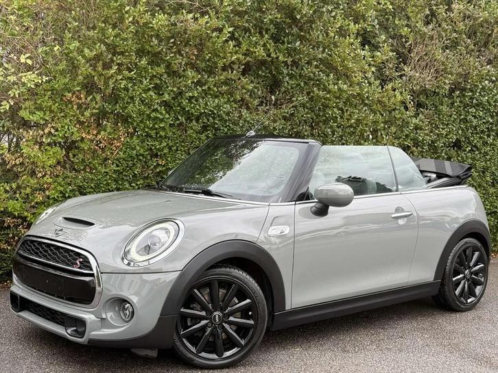 MINI Cabrio Cooper S 2.0+AIRCO+LED+ECRAN+JANTES+GRIS NARDO+E, Auto's, Mini, Bedrijf, Te koop, Cabrio, ABS, Airconditioning, Alarm