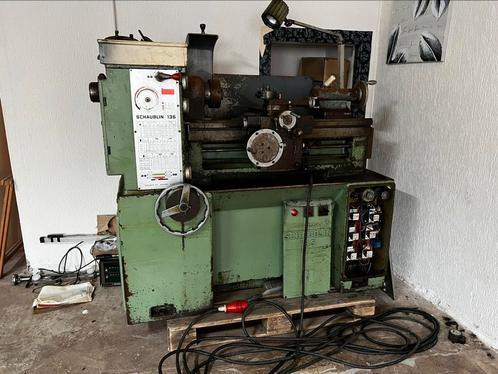 Schaublin 135, Doe-het-zelf en Bouw, Draaibanken, Gebruikt, Metaaldraaibank, 500 tot 1000 mm, Ophalen