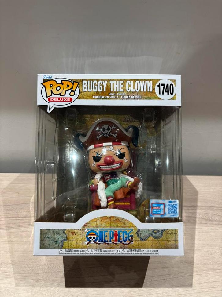 Funko Pop! One Piece: Buggy the Clown #1740 Fall Convention, Collections, Jouets miniatures, Comme neuf, Enlèvement ou Envoi