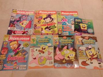 SpongeBob & Nickelodeon magazines (NL) 2006 & 2008 beschikbaar voor biedingen