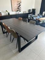Zwarte eettafel, Huis en Inrichting, Ophalen, Zo goed als nieuw