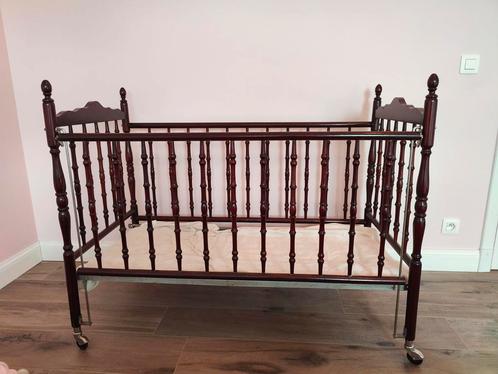 Vintage houten babybed, Kinderen en Baby's, Babywiegjes en Ledikanten, Gebruikt, Ophalen
