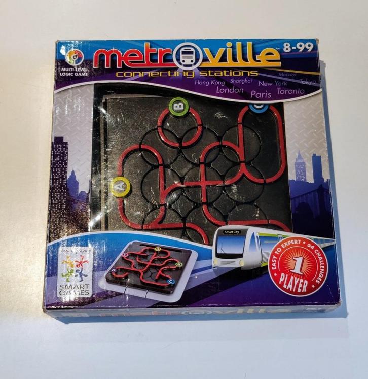Metroville, Hobby en Vrije tijd, Denksport en Puzzels, Gebruikt, Overige typen, Ophalen of Verzenden