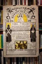 Boetprocessie -  Boeteprocessie, Veurne 1947 Litho affiche, Ophalen