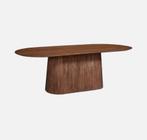 Table en bois massif de noyer – Élégante et robuste, Maison & Meubles, Enlèvement, Comme neuf