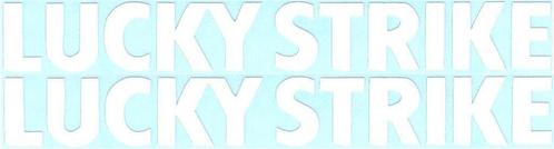Lucky Strike sticker set #3, Motoren, Accessoires | Stickers, Verzenden