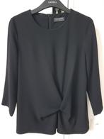 Giovane zwarte blouse driekwart mouw maat 38, Kleding | Dames, Maat 38/40 (M), Zwart, Ophalen of Verzenden, Zo goed als nieuw
