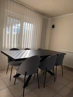 Tafel + stoelen, Huis en Inrichting, Tafels | Eettafels, Ophalen, Overige materialen, Gebruikt, 50 tot 100 cm