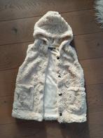 Maat 128 : bodywarmer fluffy pels TQF nieuwstaat, Meisje, Trui of Vest, Ophalen of Verzenden, Zo goed als nieuw