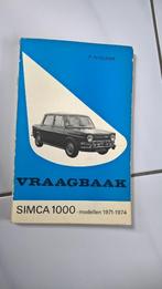 simca 1000 vraagbaak (rally incl.)