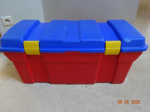 Curver, grote stevige opbergbox voor bv duplo, playmobil...., Huis en Inrichting, Woonaccessoires | Kisten, Gebruikt, Minder dan 50 cm