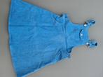 jeans jurk, salopette in jeans, 134, Kinderen en Baby's, Kinderkleding | Maat 134, Ophalen of Verzenden, Zo goed als nieuw
