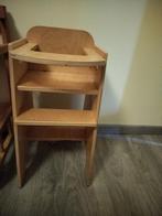 Houten  poppenstoel, Kinderen en Baby's, Speelgoed | Poppen, Ophalen, Zo goed als nieuw, Babypop