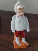Antiek Duits Nubbly Bubble snow baby boy beeldje, Antiek en Kunst, Ophalen of Verzenden