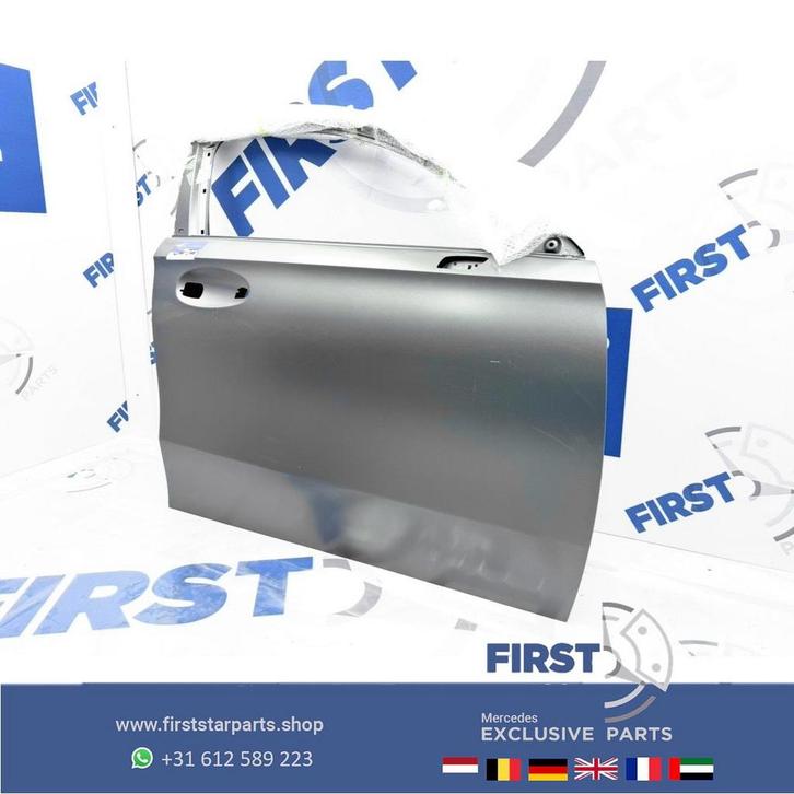 W177 V177 DEUR RECHTSVOOR MAGNO GRIJS A KLASSE PORTIER KAAL, Auto-onderdelen, Carrosserie, Deur, Mercedes-Benz, Voor, Rechts, Gebruikt