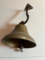 Oude bronzen bootbel, Antiek en Kunst, Ophalen, Brons