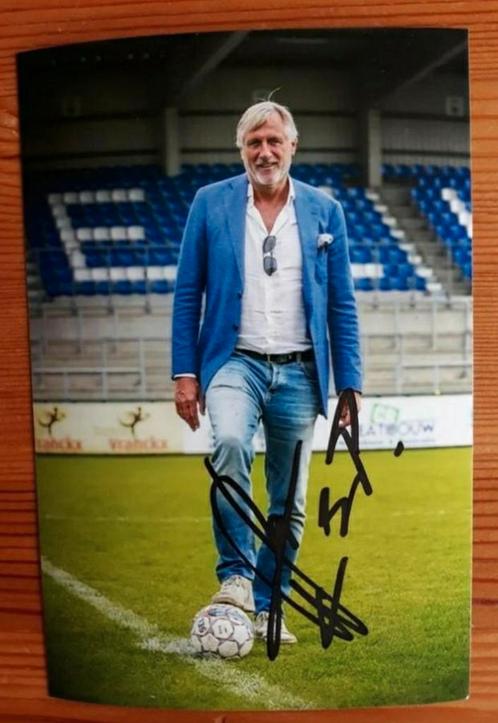 Gesigneerde foto van Piet den Boer., Verzamelen, Sportartikelen en Voetbal, Nieuw, Verzenden