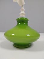 Vintage Opaline Hanglamp, Jaren 70, Moins de 50 cm, Vintage, Verre, Enlèvement