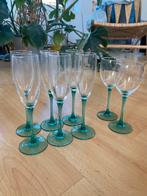Champagneglazen en wijnglazen, Verzamelen, Glas en Drinkglazen, Ophalen, Zo goed als nieuw