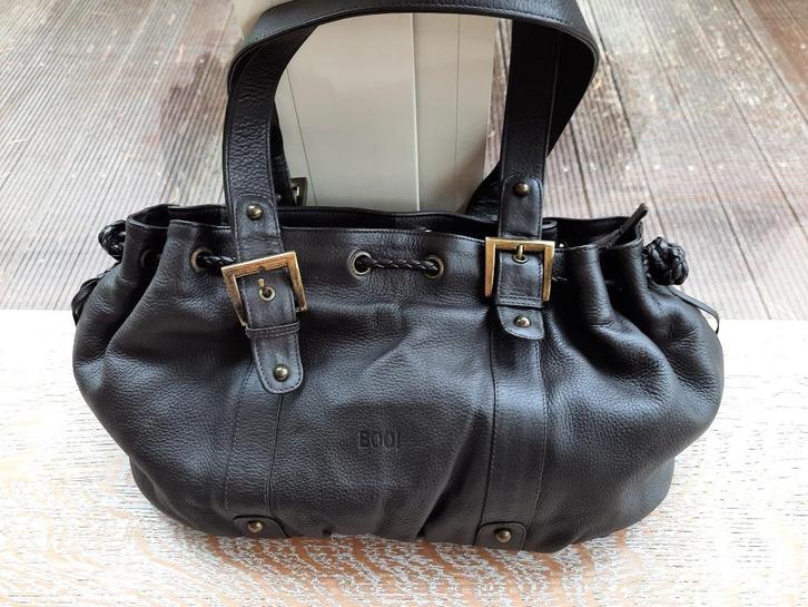 Royale mooie handtas BOO, Handtassen en Accessoires, Tassen | Damestassen, Zo goed als nieuw, Handtas, Bruin, Ophalen of Verzenden