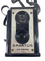 Spartus Box Camera Six Twenty Bakélite - 1940 USA, Collections, Appareils photo, Enlèvement ou Envoi, 1940 à 1960