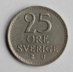 25 öre sverige 1963 Zweden, Postzegels en Munten, Ophalen of Verzenden, Losse munt, Overige landen
