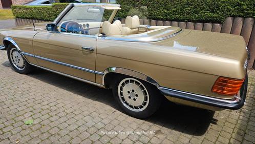Mercedes SL350, Auto's, Oldtimers, Bedrijf, Lederen bekleding, Metaalkleur, Mistlampen, Open dak, Mercedes-Benz, Benzine, Cabriolet