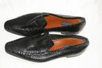 A. Testoni - Vintage schoenen Leer 42, Ophalen of Verzenden, Gedragen, Zwart