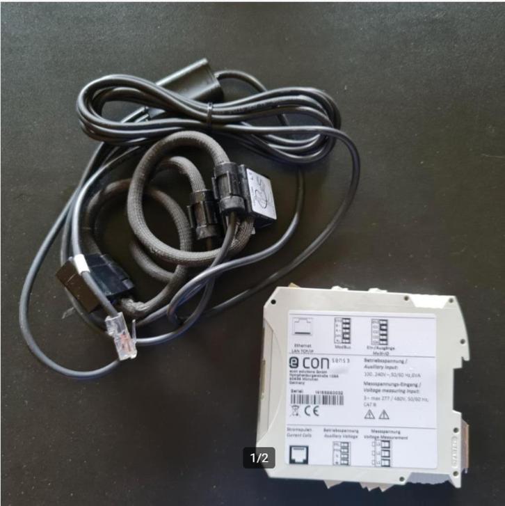 3-fasen energiemeter, Huis en Inrichting, Overige Huis en Inrichting, Zo goed als nieuw, Ophalen of Verzenden