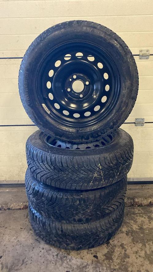 4x100 - Set 20.52, Auto-onderdelen, Banden en Velgen, Banden en Velgen, Winterbanden, 15 inch, 185 mm, Bestelwagen, Gebruikt, Ophalen of Verzenden