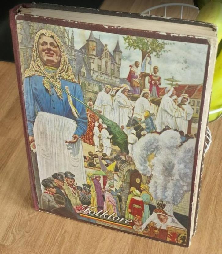 Quelques Traditions et Coutumes du Folklore Belge, Boeken, Prentenboeken en Plaatjesalbums, Gelezen, Prentenboek, Ophalen of Verzenden