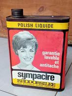 vintage blik polish liquide, Ophalen of Verzenden, Zo goed als nieuw, Verpakking