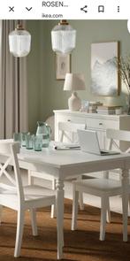 Ikea tafel wit Rosentorp zgn, Huis en Inrichting, Tafels | Eettafels, Ophalen