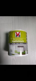 Peinture Radiateurs Satin V33, Bricolage & Construction, Peinture, Vernis & Laque, Peinture, Enlèvement ou Envoi, Blanc, Neuf