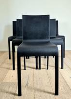 6X - 03 eetkamerstoelen van Maarten Van Severen - VITRA, Huis en Inrichting, Stoelen, Ophalen, Gebruikt, Zwart, Minimalisme Maximalisme