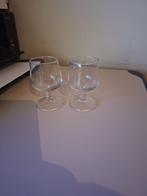 2 borrelglazen, Ophalen of Verzenden, Zo goed als nieuw