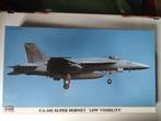 Hasegawa F/A-18E Super Hornet `Low Visibility´, Hobby en Vrije tijd, Nieuw, Hasegawa, Vliegtuig, 1:72 tot 1:144