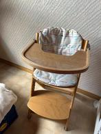 Safety 1st Houten kinderstoel, Kinderen en Baby's, Kinderstoelen, Ophalen, Gebruikt, Meegroeistoel, Afneembaar eetblad