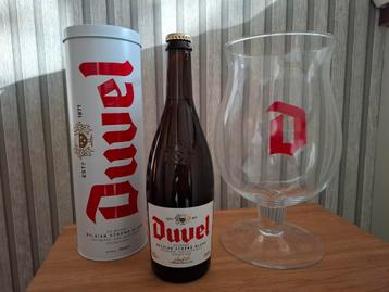 Duvel verre 3L + bouteille 75cl