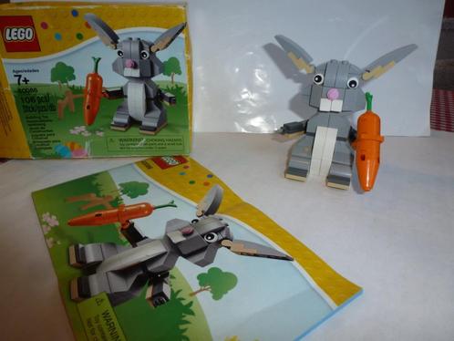 Lego 40086 konijn met wortel, Kinderen en Baby's, Speelgoed | Duplo en Lego, Zo goed als nieuw, Lego, Complete set, Ophalen of Verzenden