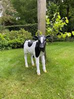 Beeld Kalf koe, gazon, tuin, boerderij, 90 cm, Tuin en Terras, Tuinbeelden, Ophalen, Nieuw, Kunststof, Dierenbeeld