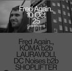 Fred Again Brussels 10/10, Ophalen of Verzenden, Nieuw
