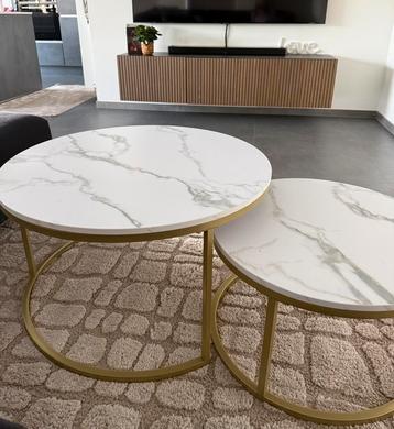 Ronde salontafel beschikbaar voor biedingen