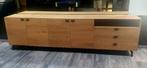 Dressoir vol eiken natuur, Ophalen, Eikenhout, Zo goed als nieuw, 200 cm of meer