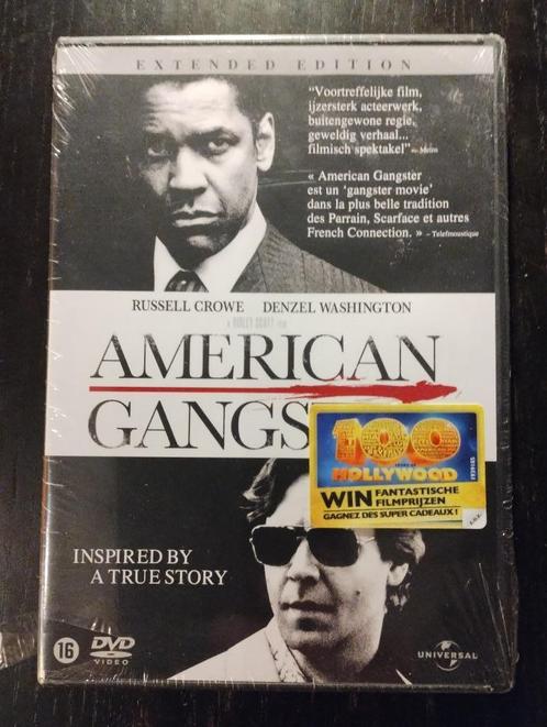 American Gangster  DVD Nieuw in verpakking!, CD & DVD, DVD | Thrillers & Policiers, Neuf, dans son emballage, Mafia et Policiers