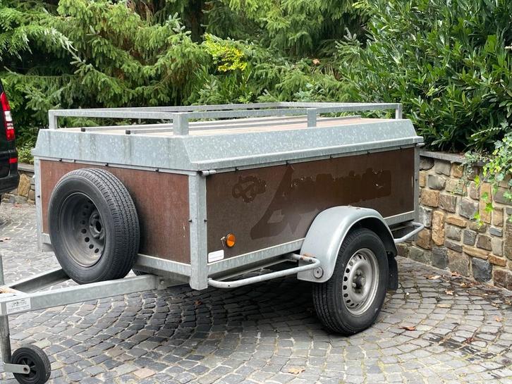 Bagagewagen gesloten aanhanger Deckx, type A.R.750 izgst, Auto diversen, Aanhangers en Bagagewagens, Gebruikt, Ophalen