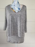 Grijze dames blouse - maat 40 - Joseph Ribkoff, Maat 38/40 (M), Joseph Ribkoff, Ophalen of Verzenden, Grijs